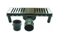 Shower Channel Brescia 300x90mm With Feet & 40/50 Adaptor (BVSC300P)