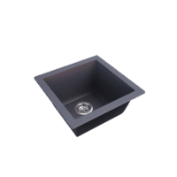 Lavé Granite Composite Kitchen Sink Single Bowl 422x422mm Light Grey