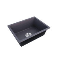 Lavé Granite Composite Kitchen Sink Single Bowl 550x420mm Light Grey