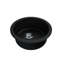 Lavé Granite Composite Prep Bowl 450x450mm Black