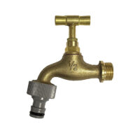 Alpine Garden Tap 1/2in x 3/4in L/Pat With Hose Tail