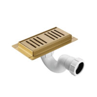 Shower Channel 250mm  304 Stainless Steel - Gold