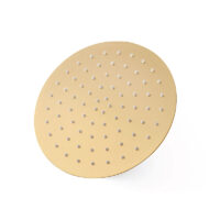 Round Shower Rose 250mm - Gold