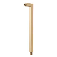 Shower Arm Square 400mm - Gold